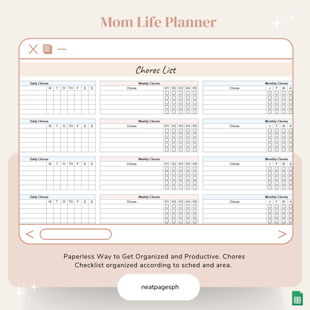 Mom Life Planner
