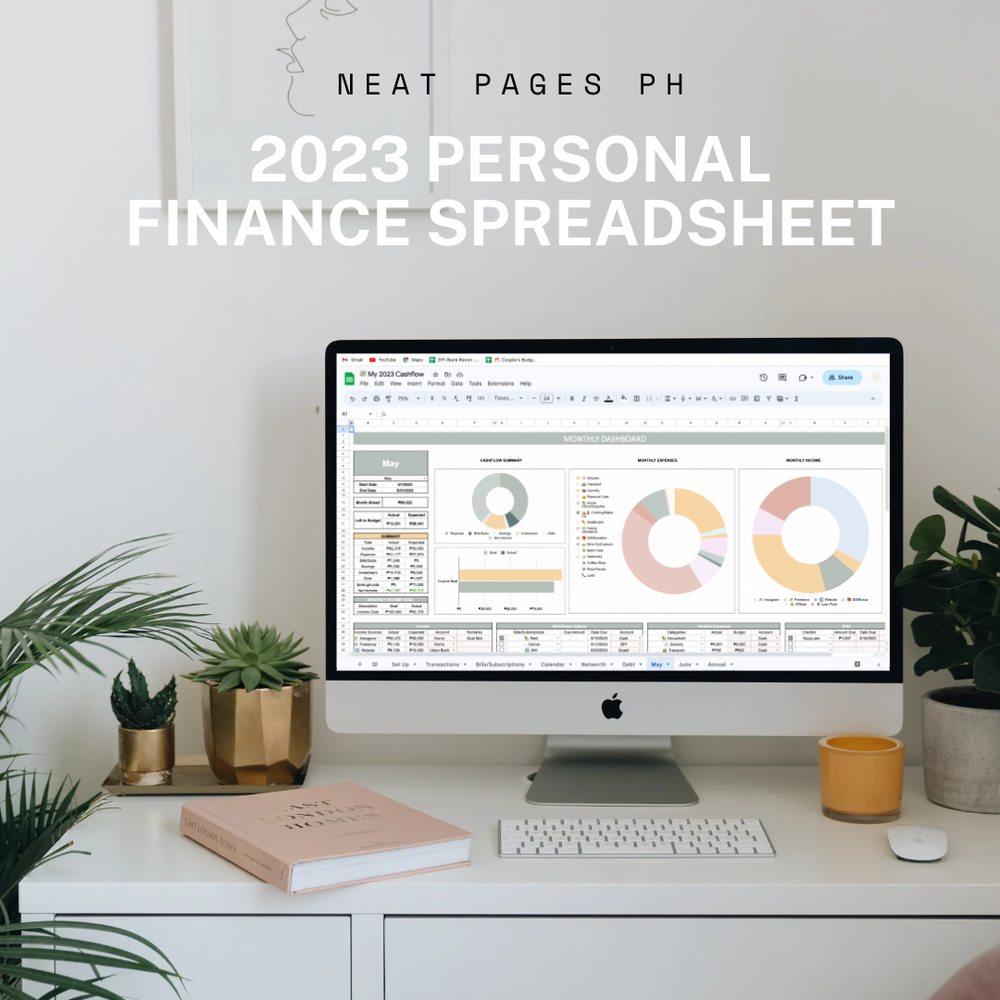 2023 Personal Finance Spreadsheet